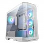 MSI MAG PANO M100R Tempered Glass Micro-ATX Case - White